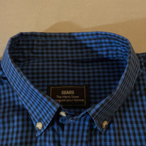 Men’s Sears Lightweight Shirt Size XL - Picture 3 of 6
